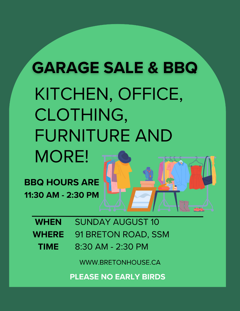 Garage Sale & BBQ